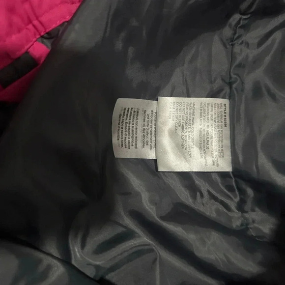 Arctix Insulated Bib Overalls Ski Snow Pants Pink/Black Large Youth /Small Women - Picture 7 of 7